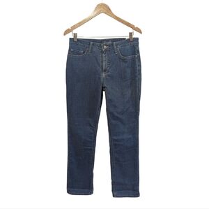 Lee Riders Indigo Flannel Lined Blue Jeans Size 10